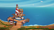 Marina's lighthouse