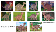 Littlefoot Evolution