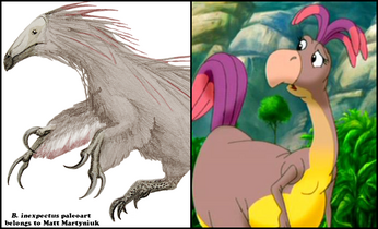 Beipiaosaurus Doofah Comparison