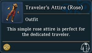 Travelers Attire Rose examine