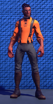 Treasure Seekers Garb Orange male