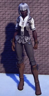 Pathfinders Gear Grey equipped