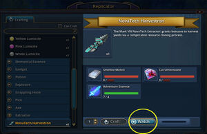 Crafting-recipe-watch