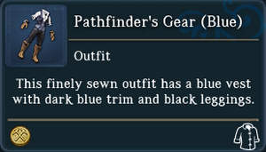 Pathfinders Gear Blue examine