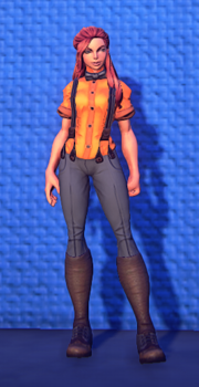 Treasure Seekers Garb Orange female