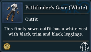 Pathfinders Gear White examine
