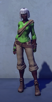 Adventurers Hiking Gear Green female