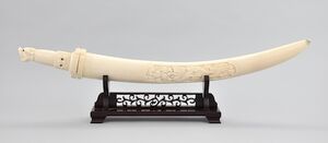 Cuchillo marfil