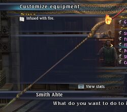 Flame Glaive