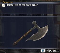 Warrior's Tomahawk