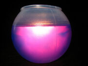 Glowing potion