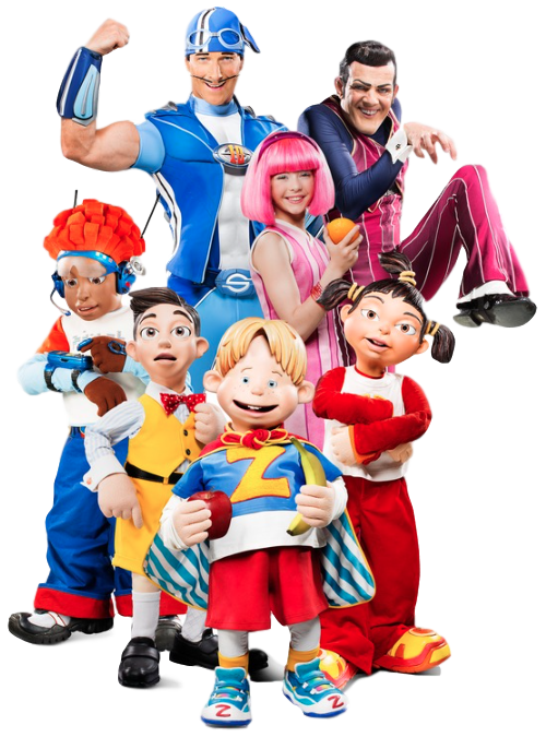 Image - Nick Jr. LazyTown Characters Cast Main.png | LazyTown Wiki ...