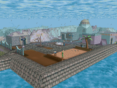 Desert Island Raining