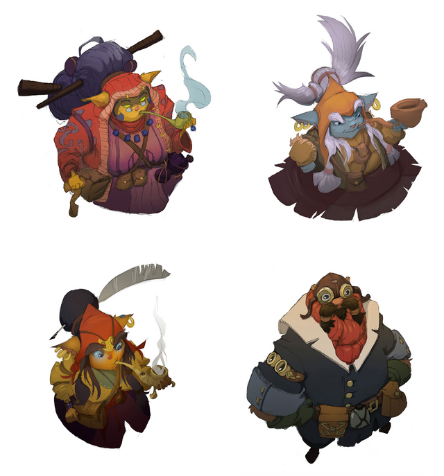 Summoner's Rift Update Creature Shopkeepers