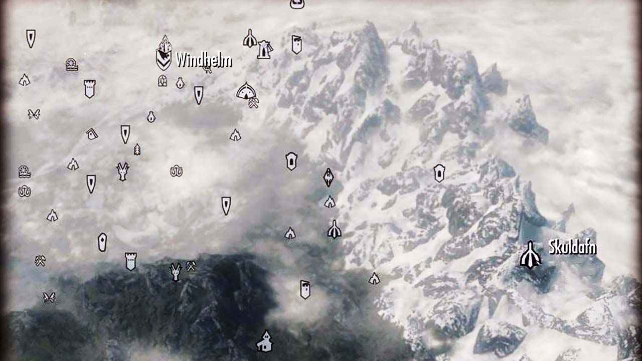 Image - Skuldafn on map.jpg | Legacy of the Dragonborn | FANDOM powered