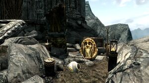 Dwemer dig site