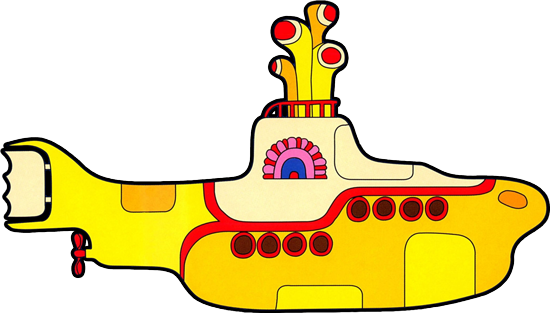 clipart yellow submarine - photo #48
