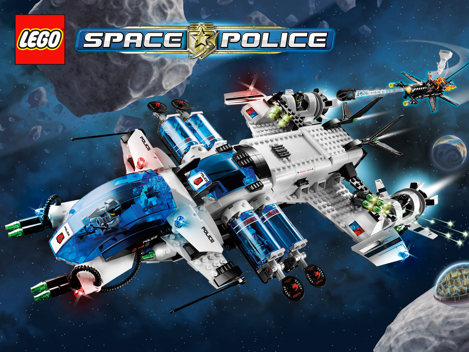 super sonico space police