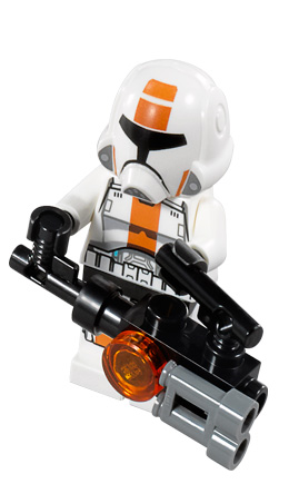 orange clone trooper lego set