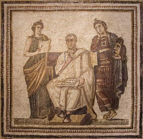 Fichier:Virgil Mosaic Bardo Museum Tunis.jpg