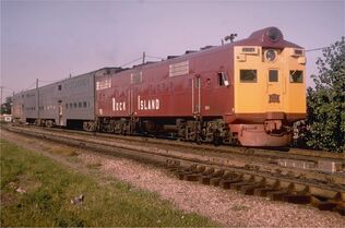 1970's Rock Island Commuter Train