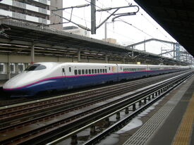 SeriesE2 in Utsunomiya Station
