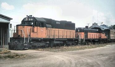 EMD SDL39 with RSC2
