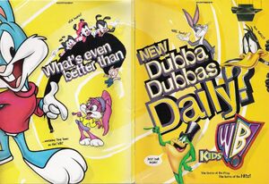 KidsWB print ad 1997-folded in