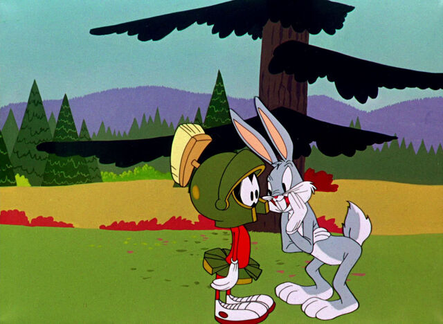File:Bugs gossips to Marvin.jpg