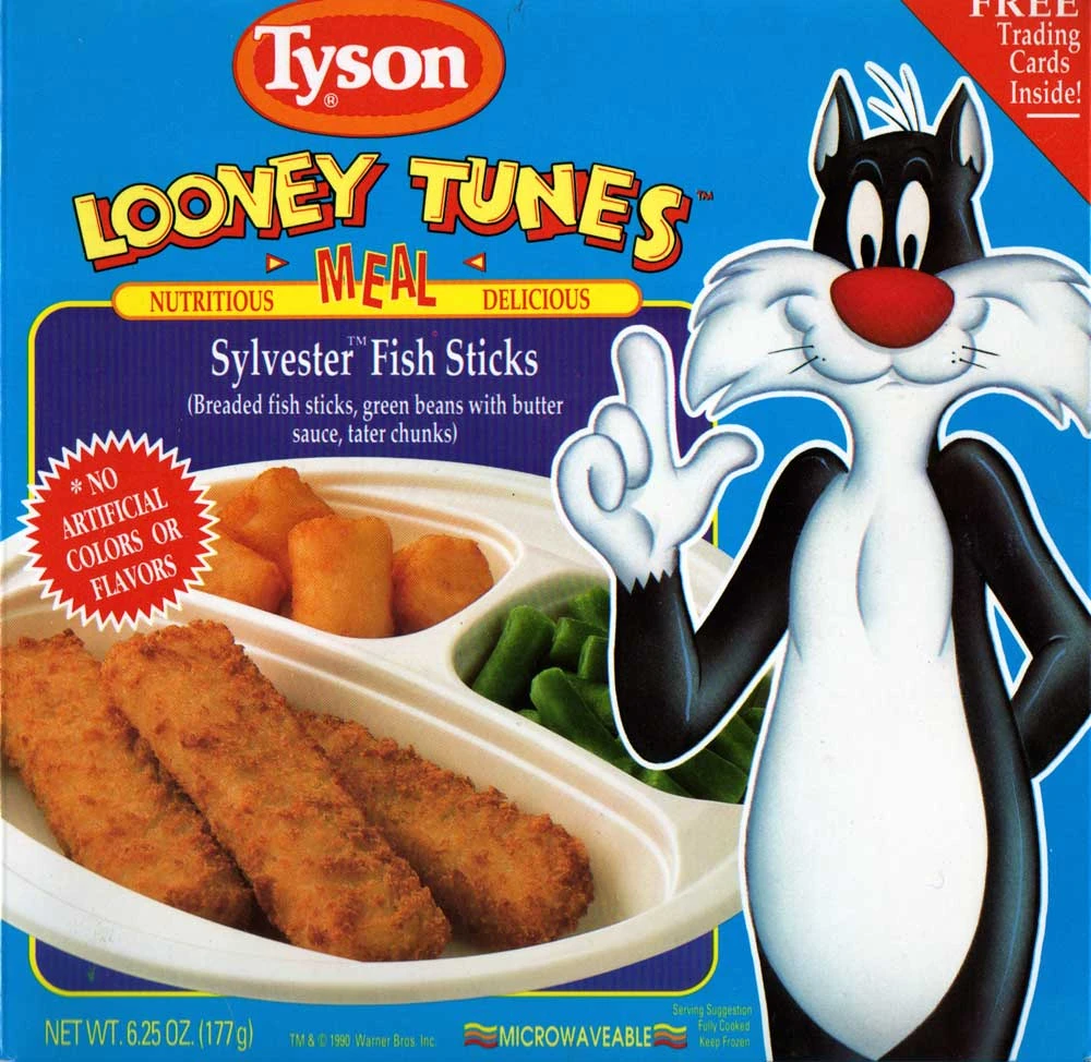 Sylvester Fish Sticks  Looney Tunes Meals Wiki  FANDOM 