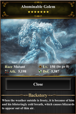 Abominable Golem-max