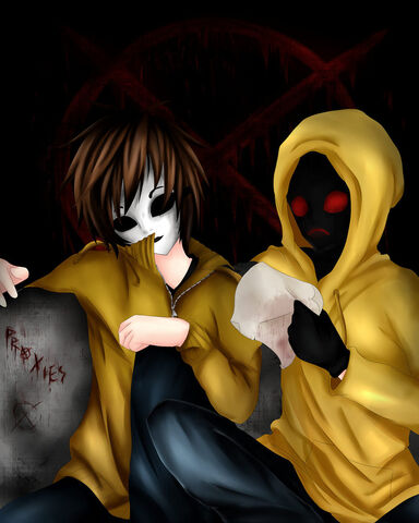 Archivo:Masky and hoody.jpg