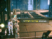 Knight-earrings