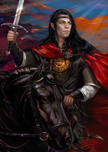 Feanor King of Noldor by Venlian.jpg