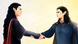 Feanor and Fingolfin by sasheenka.jpg