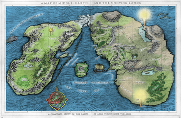 Middle-Earth and the Undying Lands