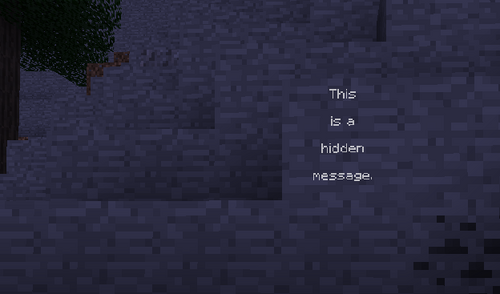HiddenMessage