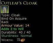 CutleafsCloak