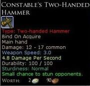 ConstablesTwoHandedHammer