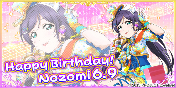 Happy Birthday, Nozomi! 2017