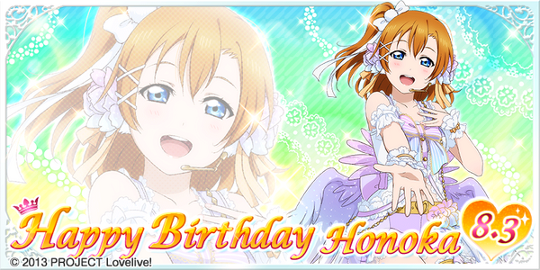 Happy Birthday, Honoka! 2015