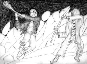 Hammer swing web