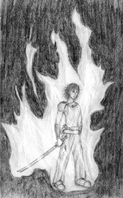 Standing in fire-150dpi