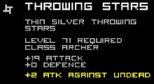 Throwing Stars