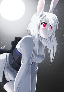 Moon rabbit by kotorikurama