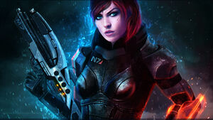 Commander shepard by magicnaanavi-d6s9py7