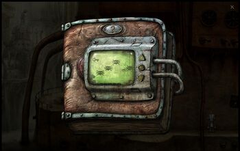 Spiders game on-screen