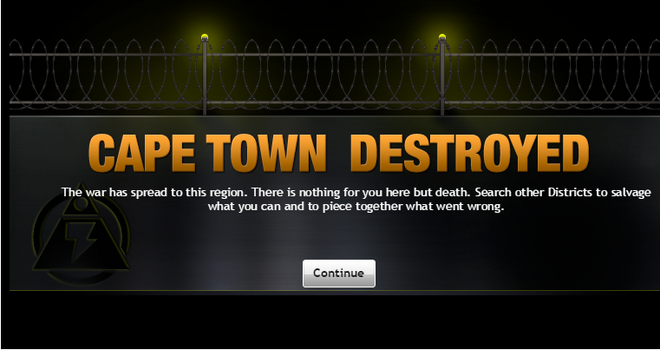 Cape Town Destroyed