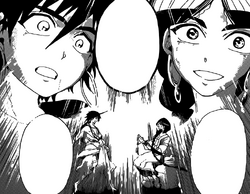 Esla encouraging Sinbad