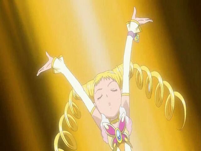 File:Yes! Pretty Cure 5 Cure Lemonade in her transformation.jpg